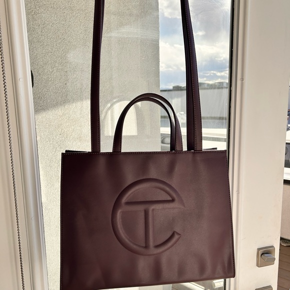 Telfar Handbags - Telfar Eggplant Bag